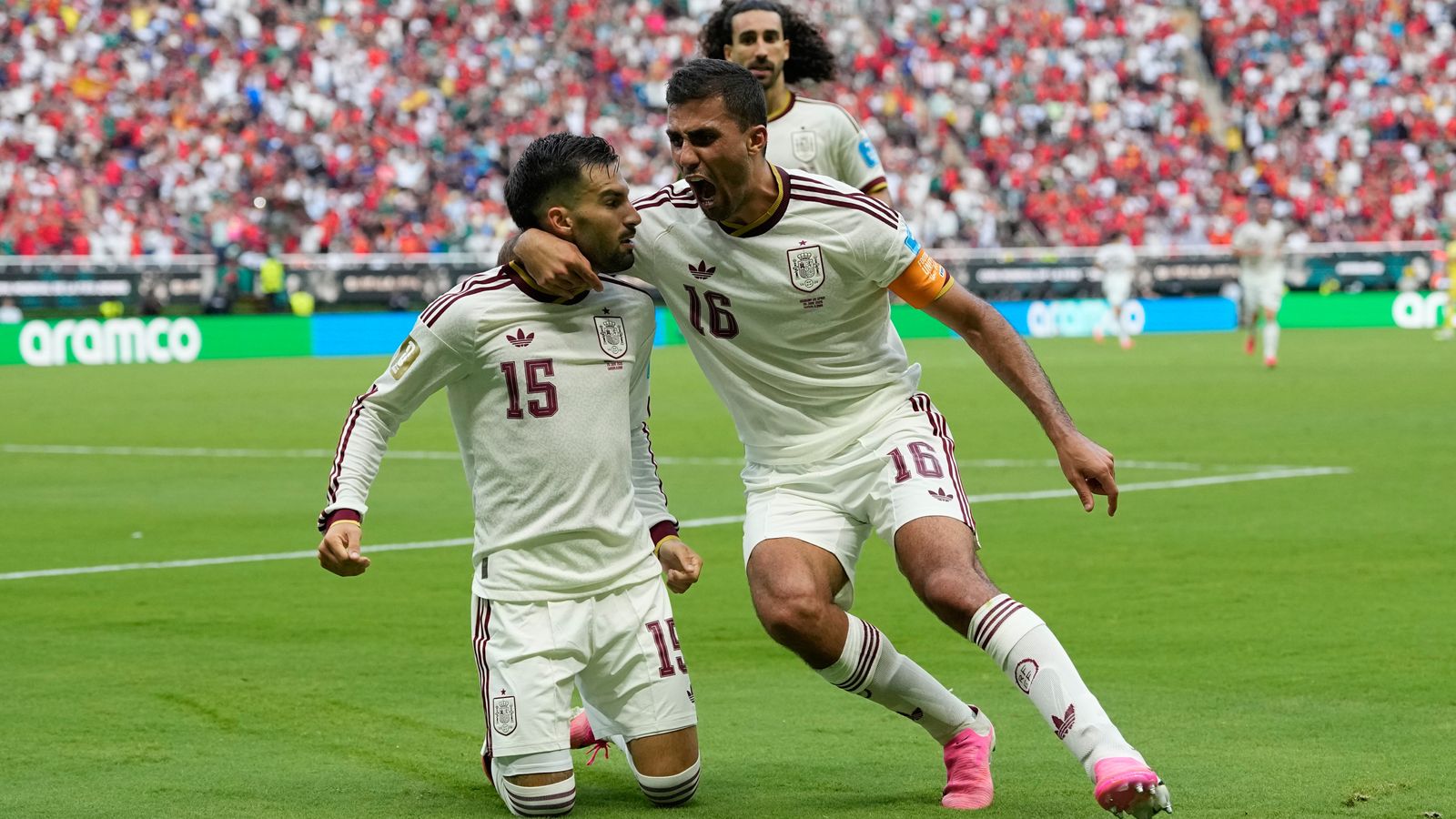 2026年世界杯：乌拉圭0-1西班牙 - 亚历克斯·巴埃纳的进球让马塞洛·比尔萨的球队出局