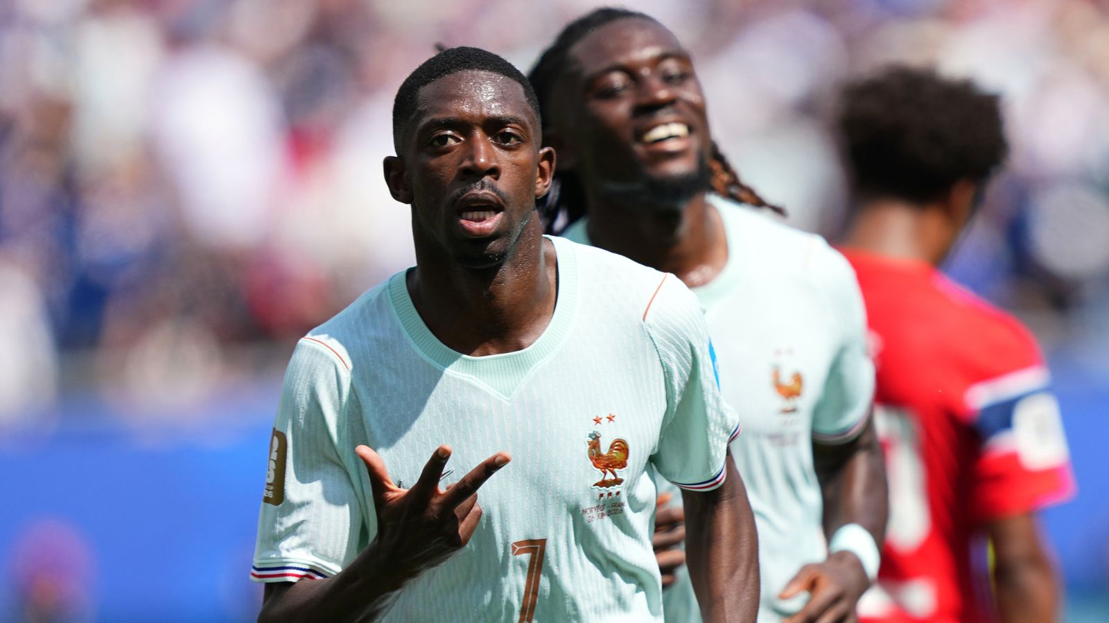 2026年世界杯：挪威1-4法国 - 登贝莱上半场梅开二度，法国队领跑I组
